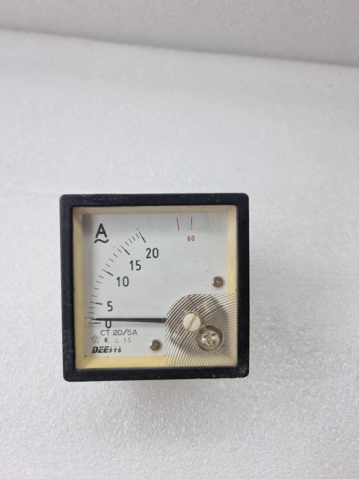 DEESYS CT 20/5A AM METER S7-AA AC 5A/60Hz CT-20/5A/300%